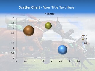 Jumping Horses PowerPoint Template