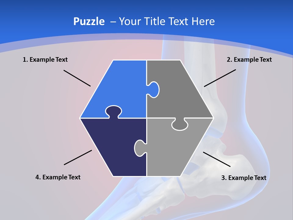 A Medical Powerpoint Presentation With A Skeleton PowerPoint Template