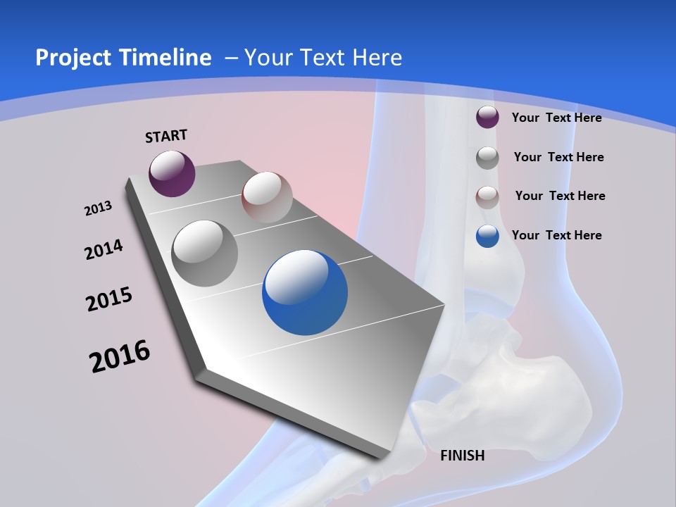 A Medical Powerpoint Presentation With A Skeleton PowerPoint Template
