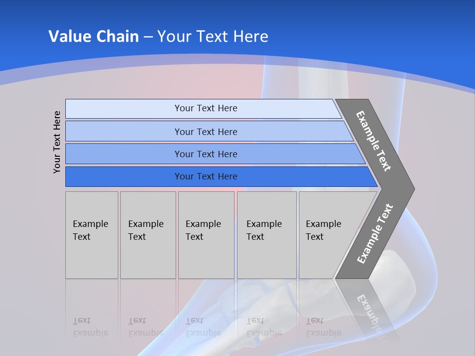 A Medical Powerpoint Presentation With A Skeleton PowerPoint Template