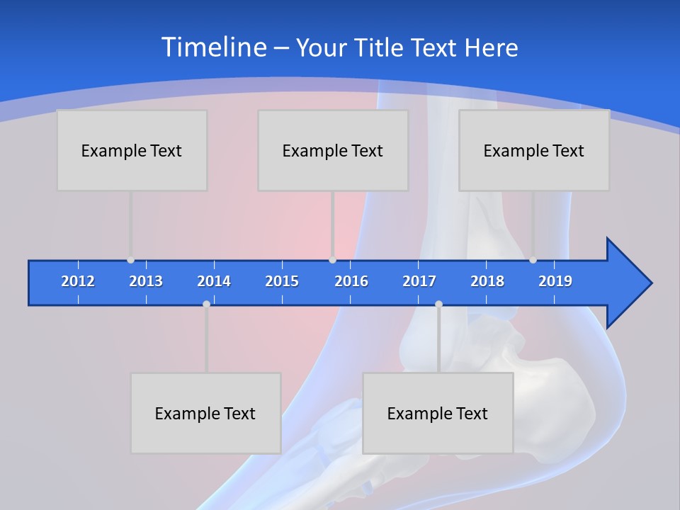 A Medical Powerpoint Presentation With A Skeleton PowerPoint Template