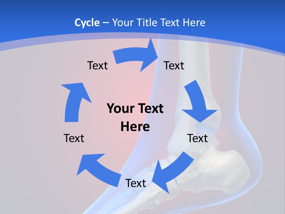 A Medical Powerpoint Presentation With A Skeleton PowerPoint Template