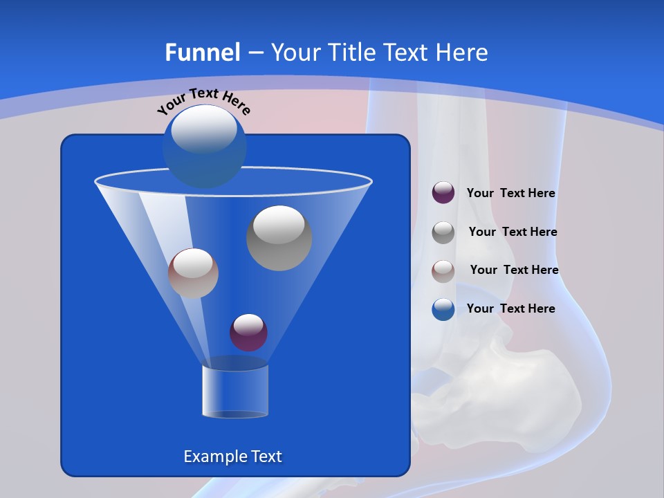 A Medical Powerpoint Presentation With A Skeleton PowerPoint Template
