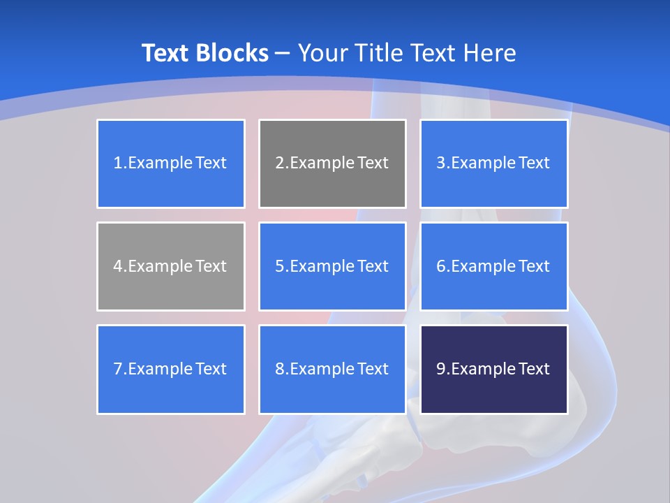 A Medical Powerpoint Presentation With A Skeleton PowerPoint Template