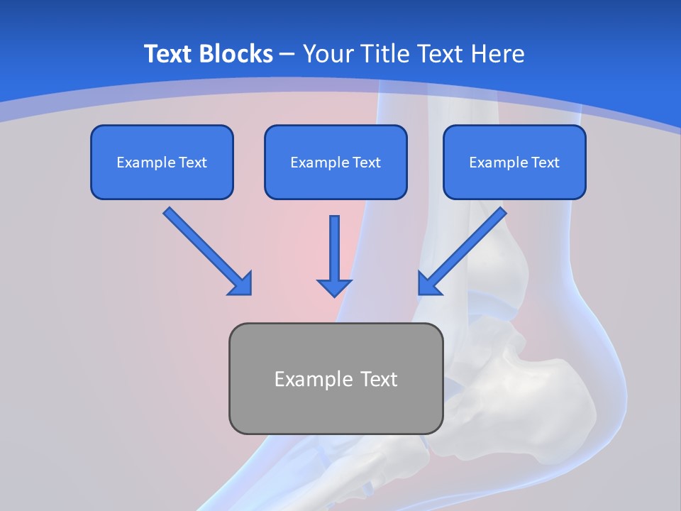 A Medical Powerpoint Presentation With A Skeleton PowerPoint Template