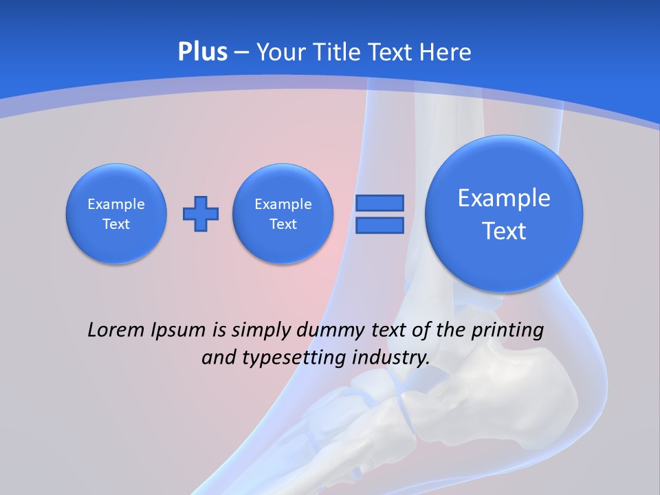 A Medical Powerpoint Presentation With A Skeleton PowerPoint Template