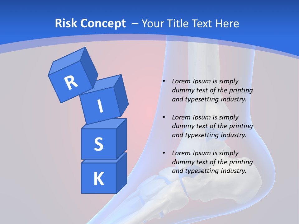 A Medical Powerpoint Presentation With A Skeleton PowerPoint Template