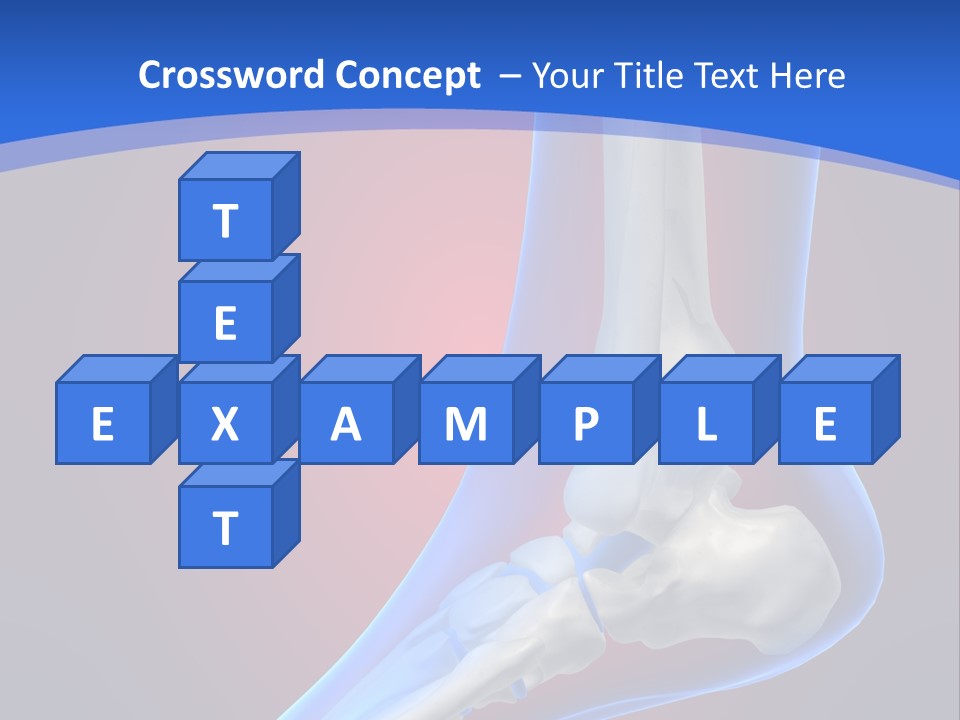 A Medical Powerpoint Presentation With A Skeleton PowerPoint Template