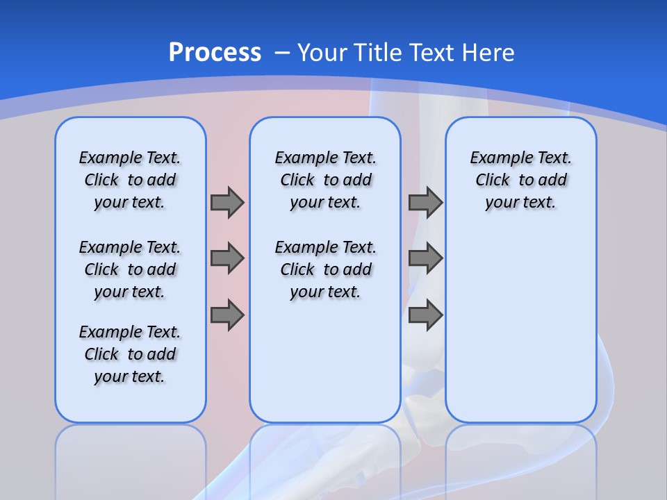 A Medical Powerpoint Presentation With A Skeleton PowerPoint Template