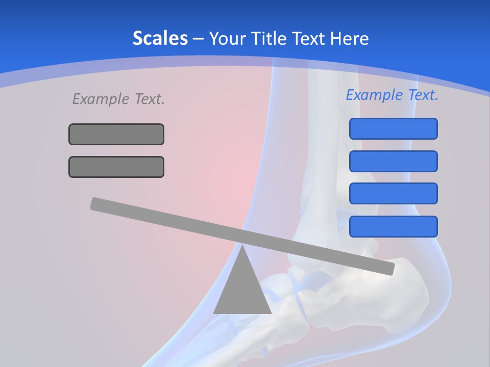 A Medical Powerpoint Presentation With A Skeleton PowerPoint Template