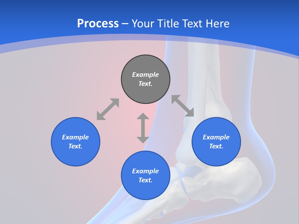 A Medical Powerpoint Presentation With A Skeleton PowerPoint Template