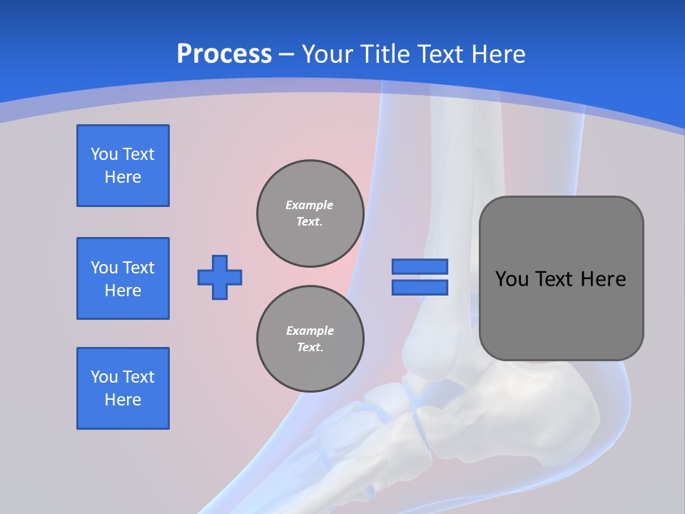 A Medical Powerpoint Presentation With A Skeleton PowerPoint Template
