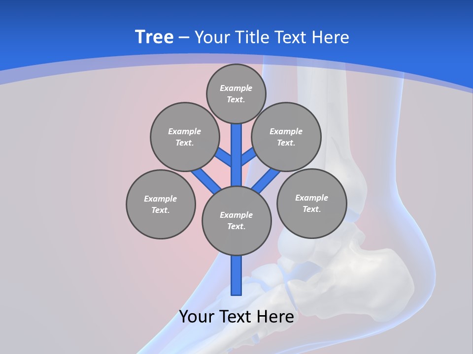 A Medical Powerpoint Presentation With A Skeleton PowerPoint Template