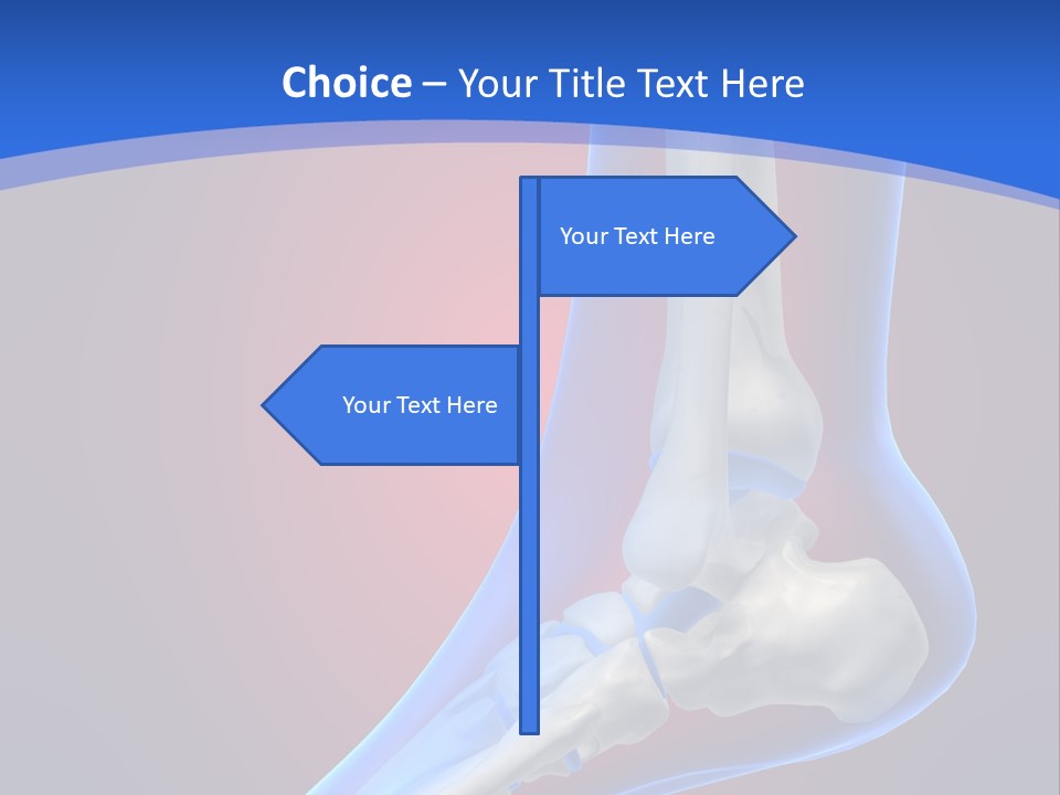 A Medical Powerpoint Presentation With A Skeleton PowerPoint Template