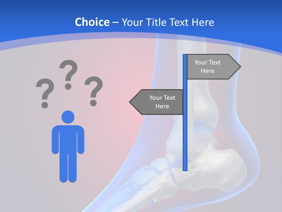 A Medical Powerpoint Presentation With A Skeleton PowerPoint Template