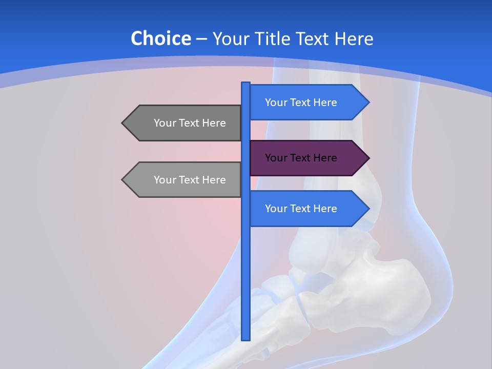 A Medical Powerpoint Presentation With A Skeleton PowerPoint Template