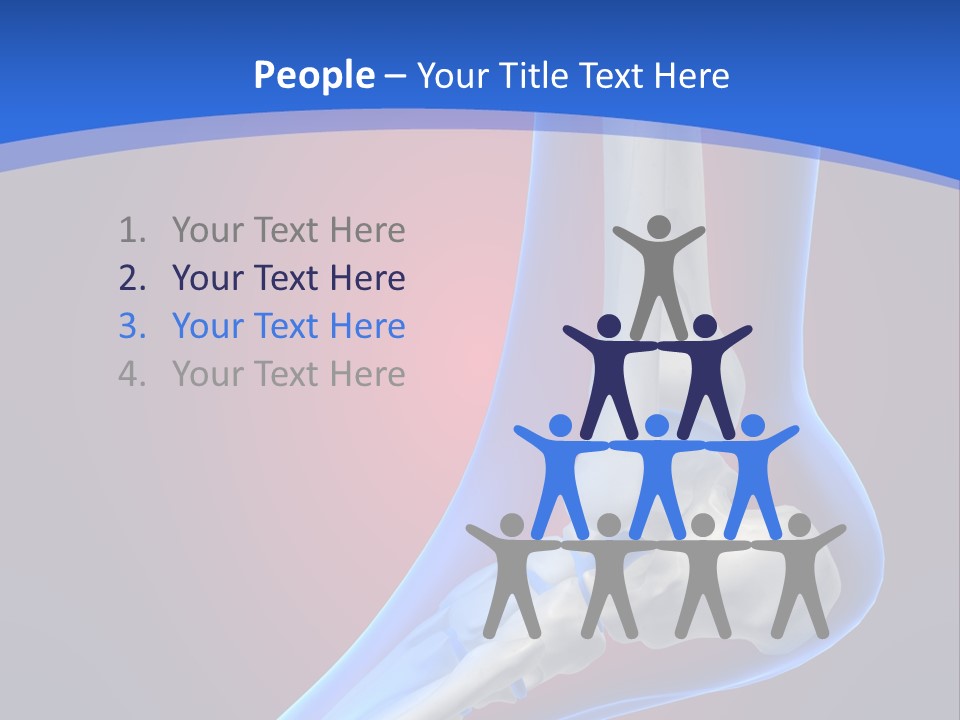 A Medical Powerpoint Presentation With A Skeleton PowerPoint Template