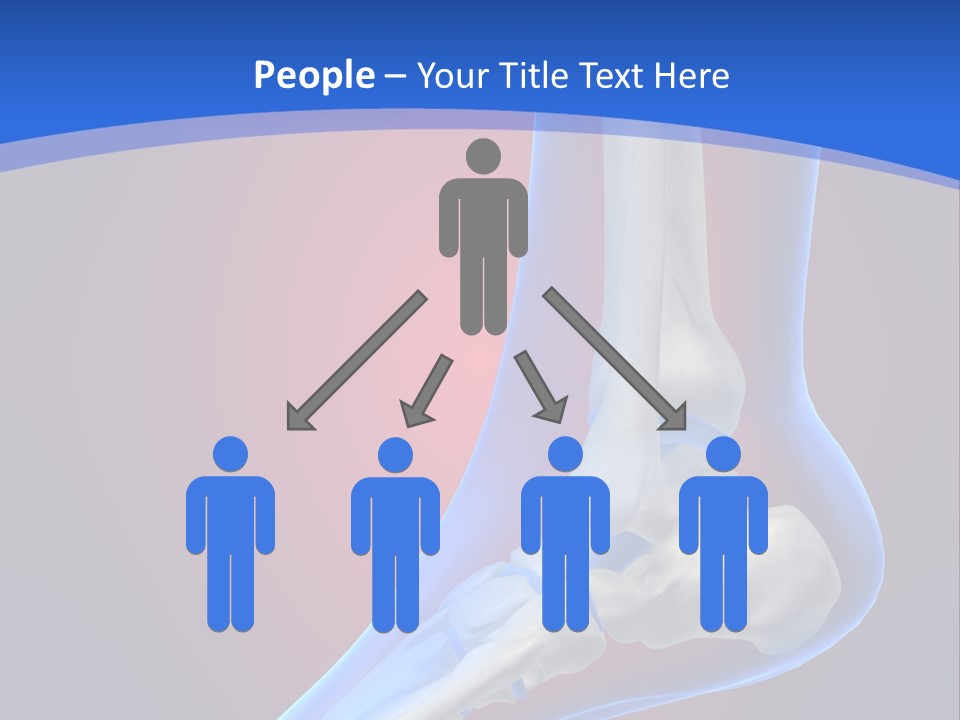A Medical Powerpoint Presentation With A Skeleton PowerPoint Template