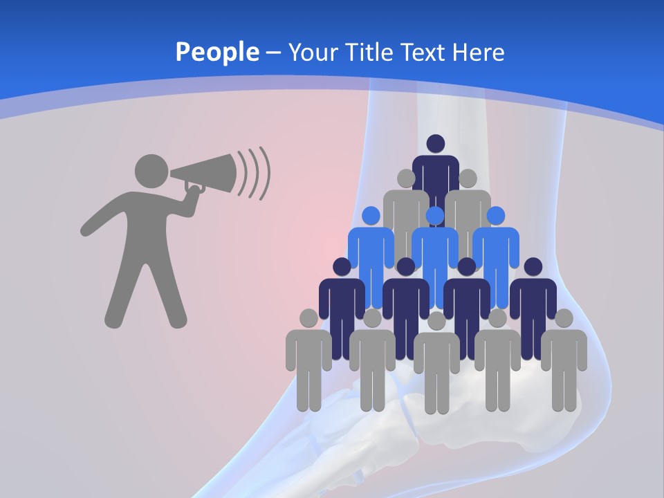 A Medical Powerpoint Presentation With A Skeleton PowerPoint Template