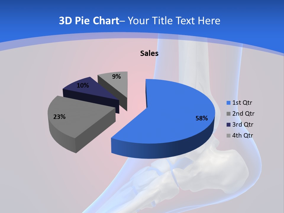 A Medical Powerpoint Presentation With A Skeleton PowerPoint Template