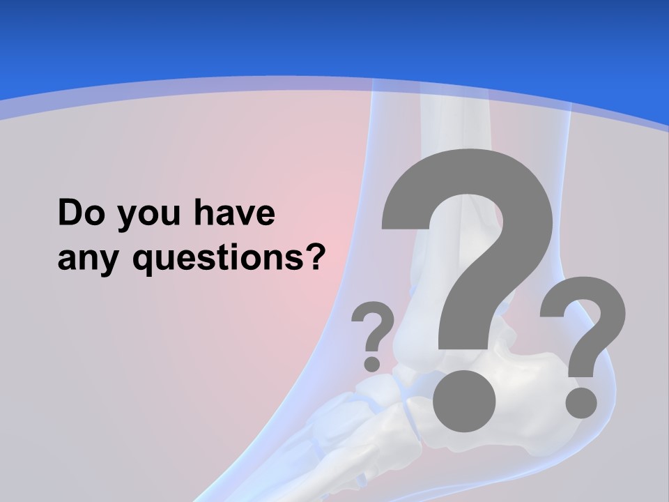 A Medical Powerpoint Presentation With A Skeleton PowerPoint Template