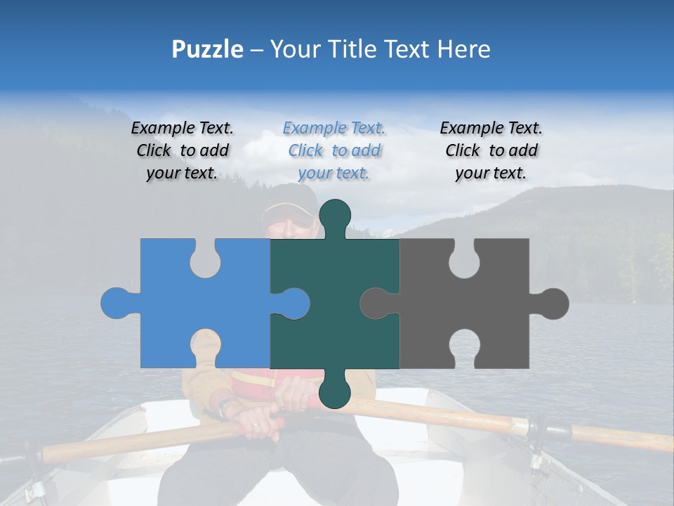 Transparent House With Surprise Money-Box PowerPoint Template