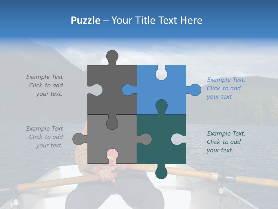 Transparent House With Surprise Money-Box PowerPoint Template