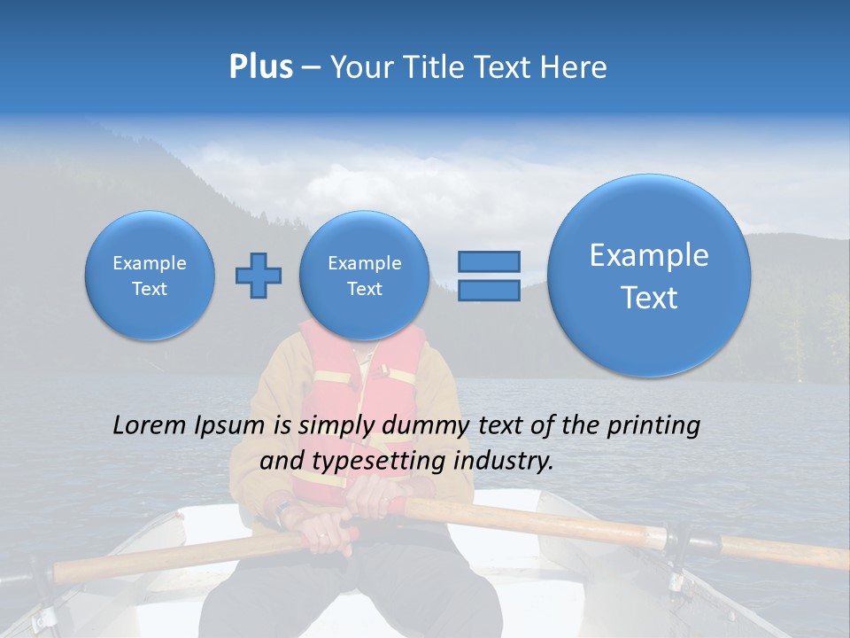 Transparent House With Surprise Money-Box PowerPoint Template