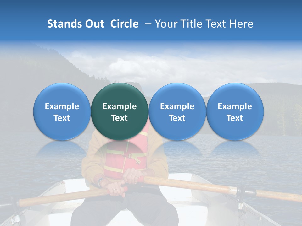 Transparent House With Surprise Money-Box PowerPoint Template