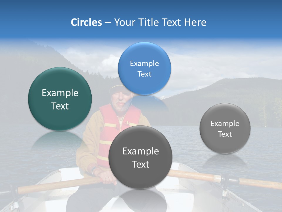 Transparent House With Surprise Money-Box PowerPoint Template