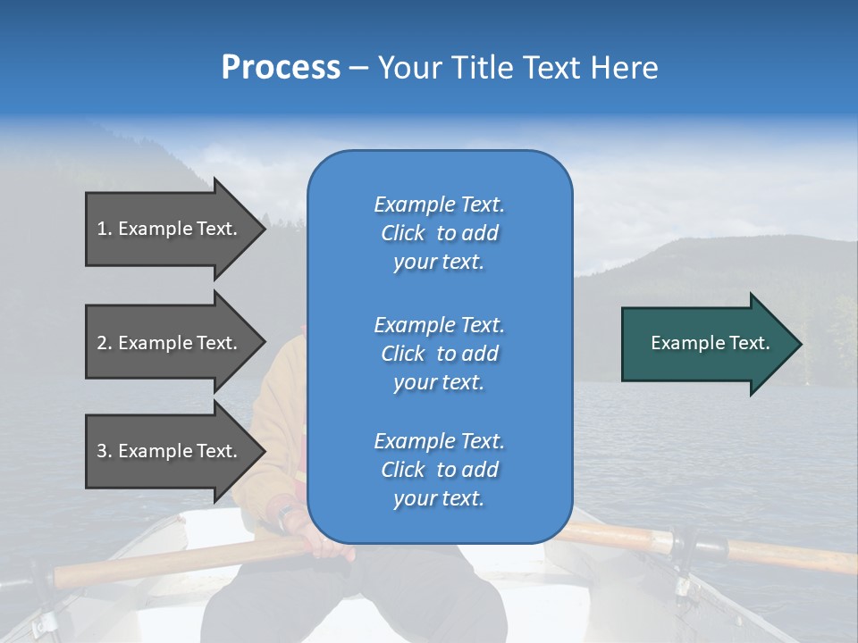 Transparent House With Surprise Money-Box PowerPoint Template