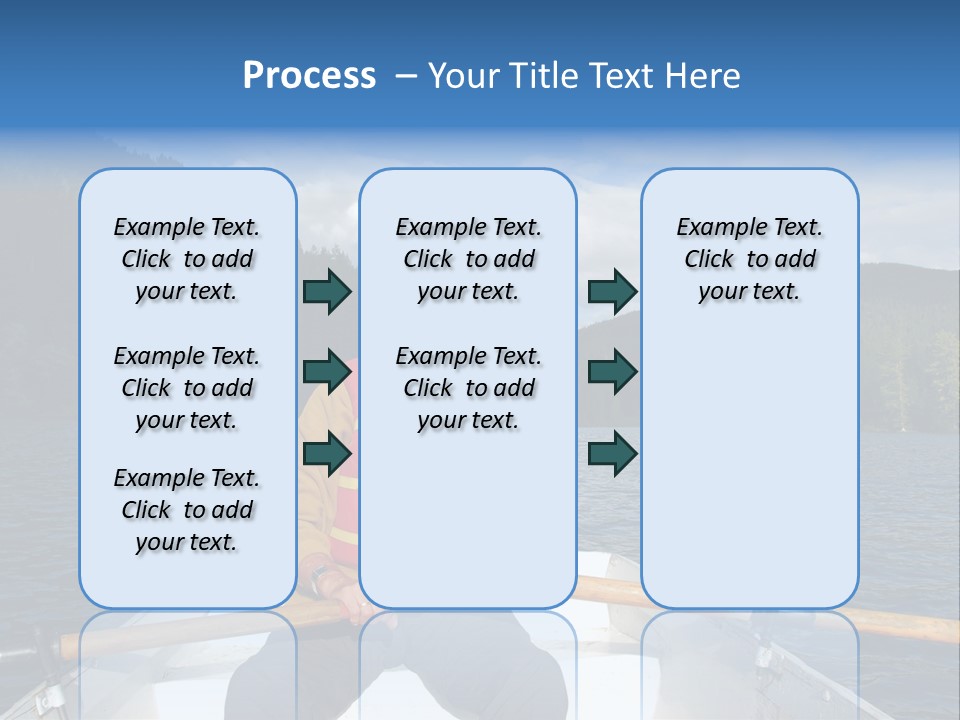 Transparent House With Surprise Money-Box PowerPoint Template