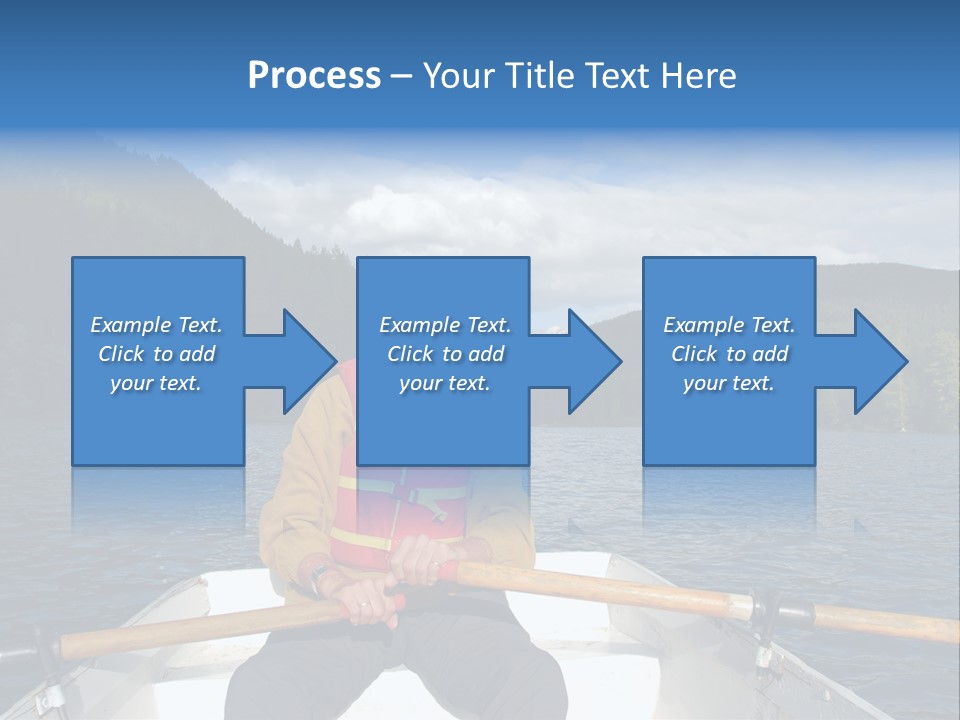 Transparent House With Surprise Money-Box PowerPoint Template