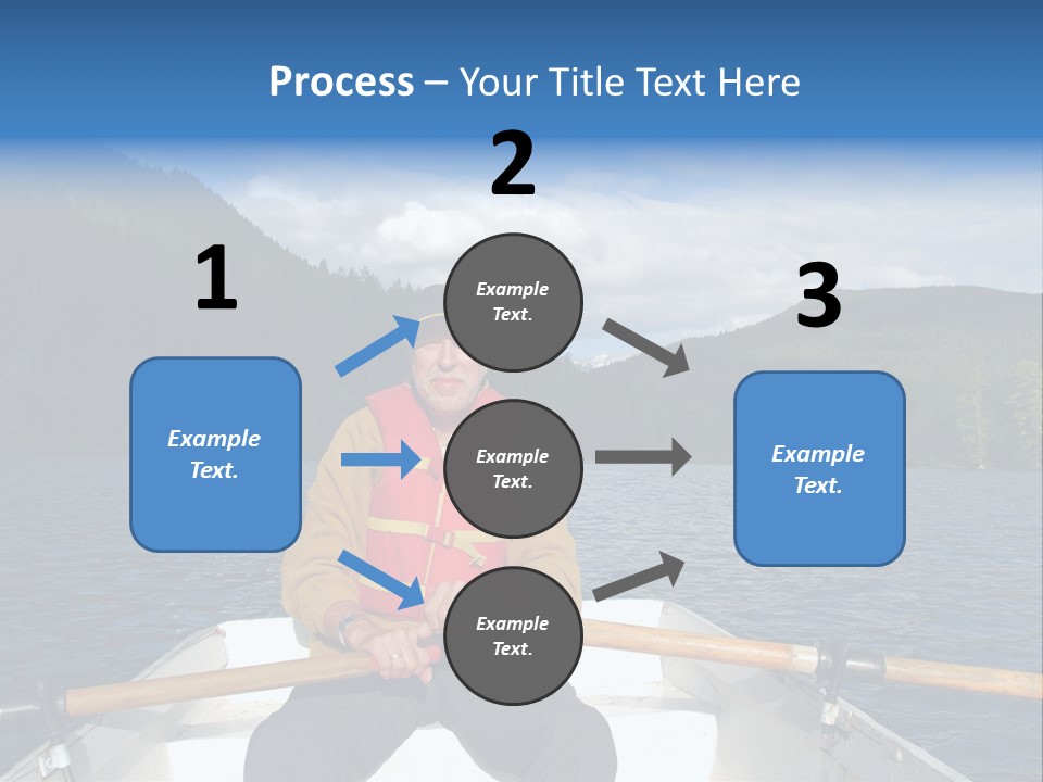 Transparent House With Surprise Money-Box PowerPoint Template