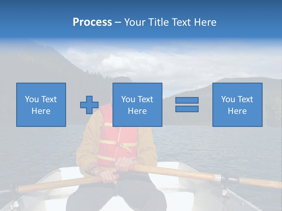 Transparent House With Surprise Money-Box PowerPoint Template