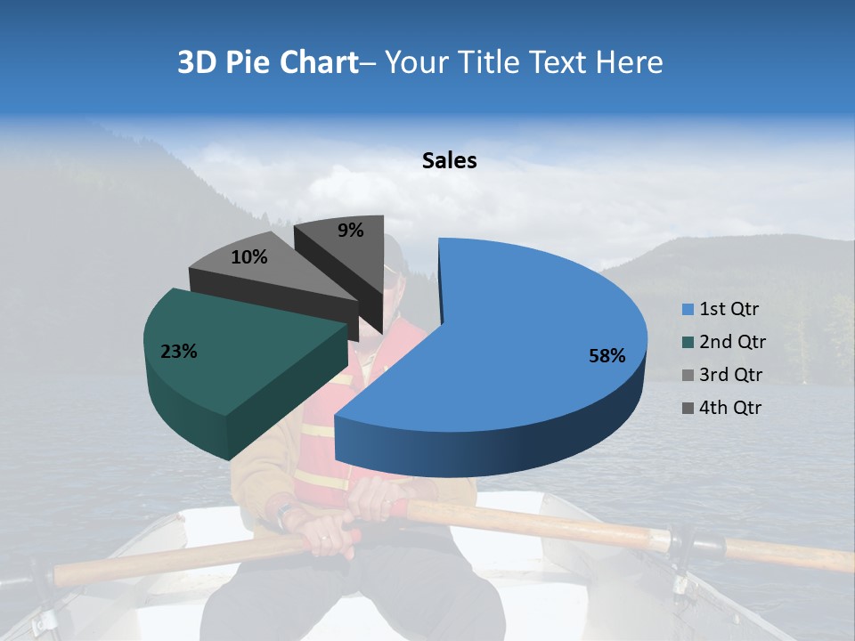 Transparent House With Surprise Money-Box PowerPoint Template
