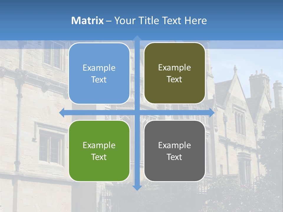 England, Oxford PowerPoint Template