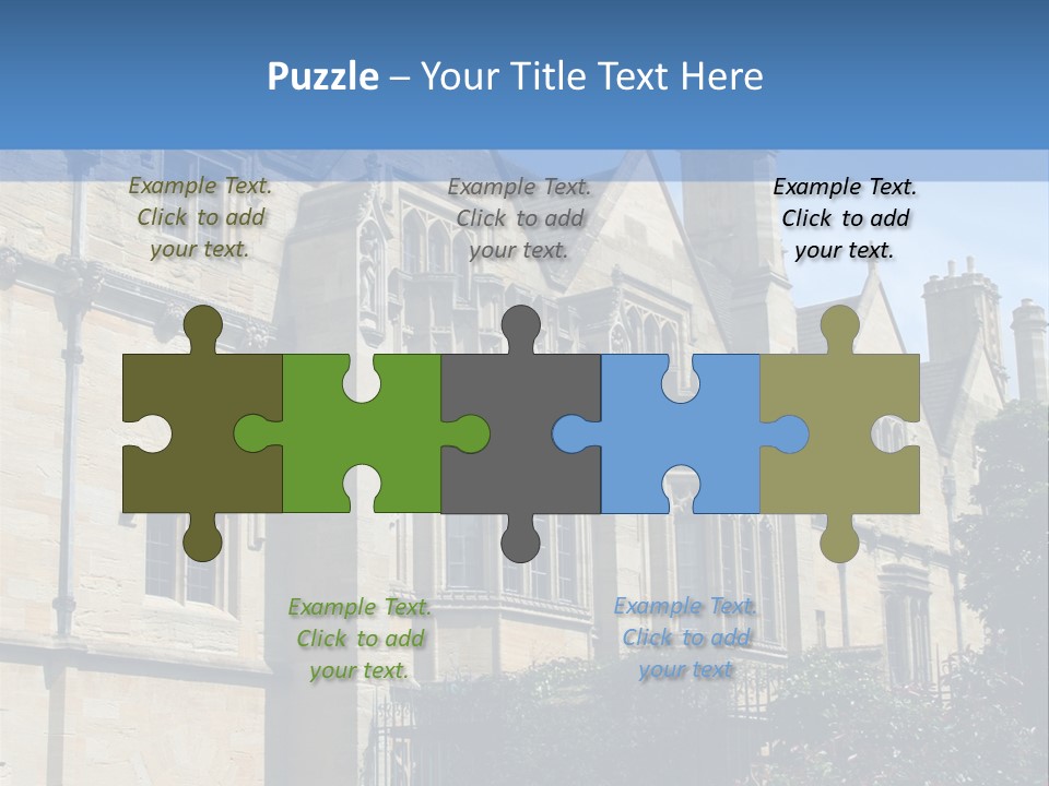 England, Oxford PowerPoint Template