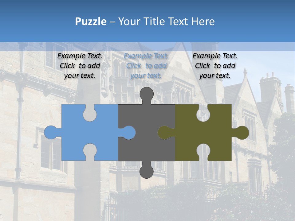 England, Oxford PowerPoint Template