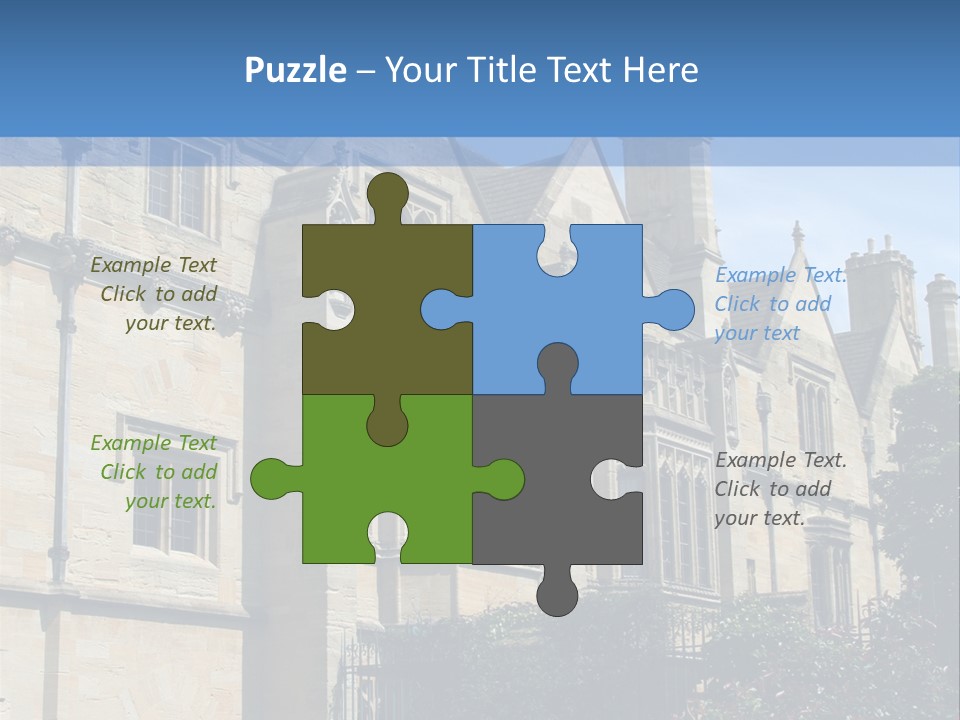 England, Oxford PowerPoint Template