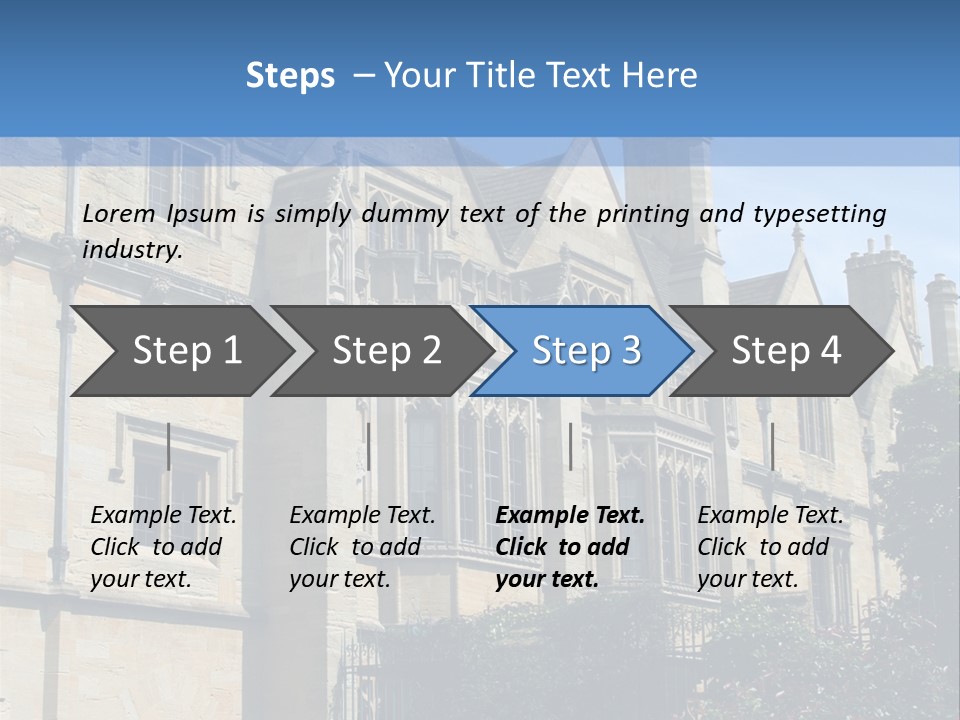 England, Oxford PowerPoint Template