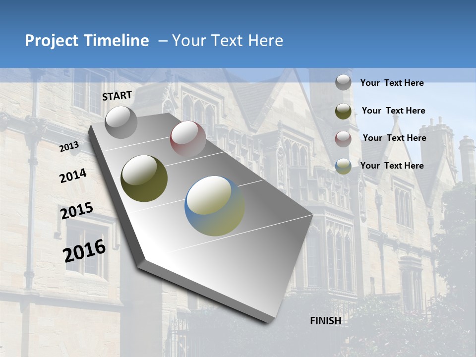 England, Oxford PowerPoint Template