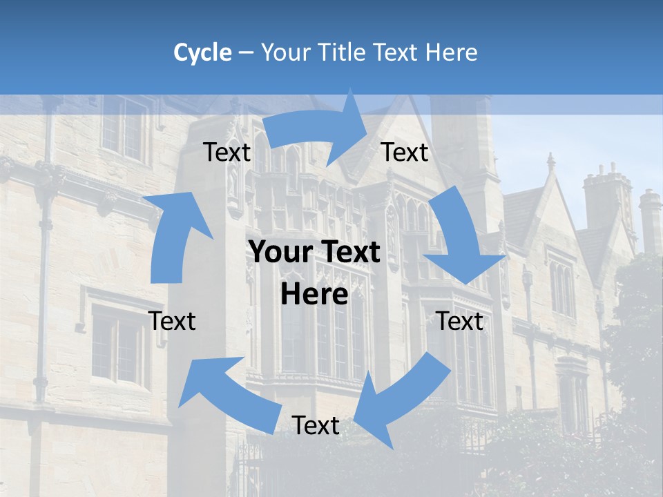 England, Oxford PowerPoint Template