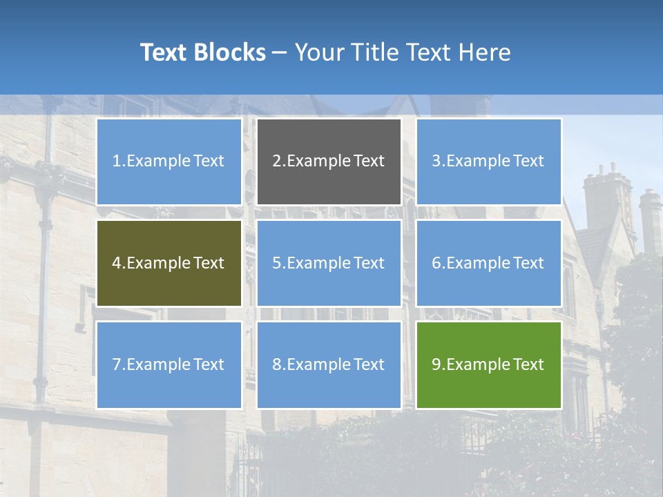 England, Oxford PowerPoint Template