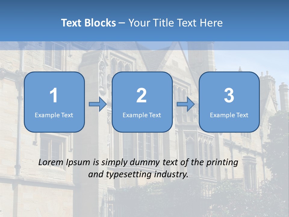England, Oxford PowerPoint Template