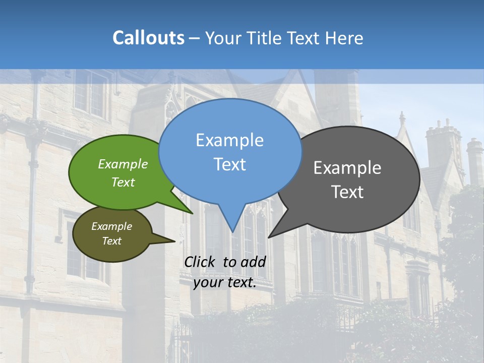England, Oxford PowerPoint Template