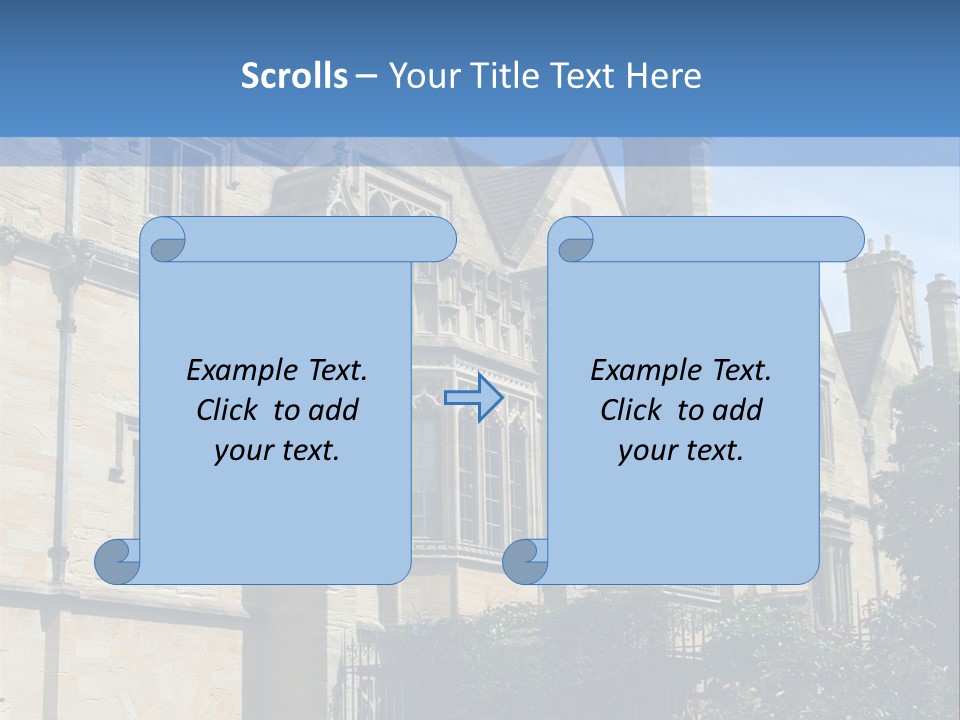 England, Oxford PowerPoint Template