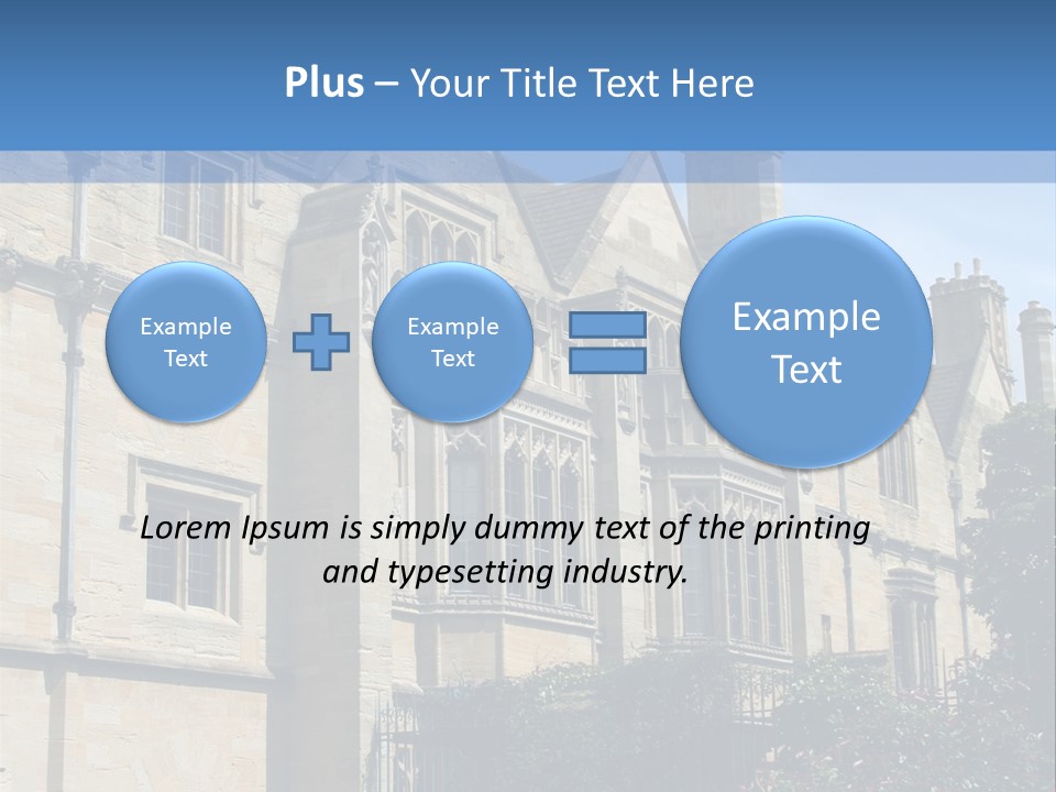 England, Oxford PowerPoint Template