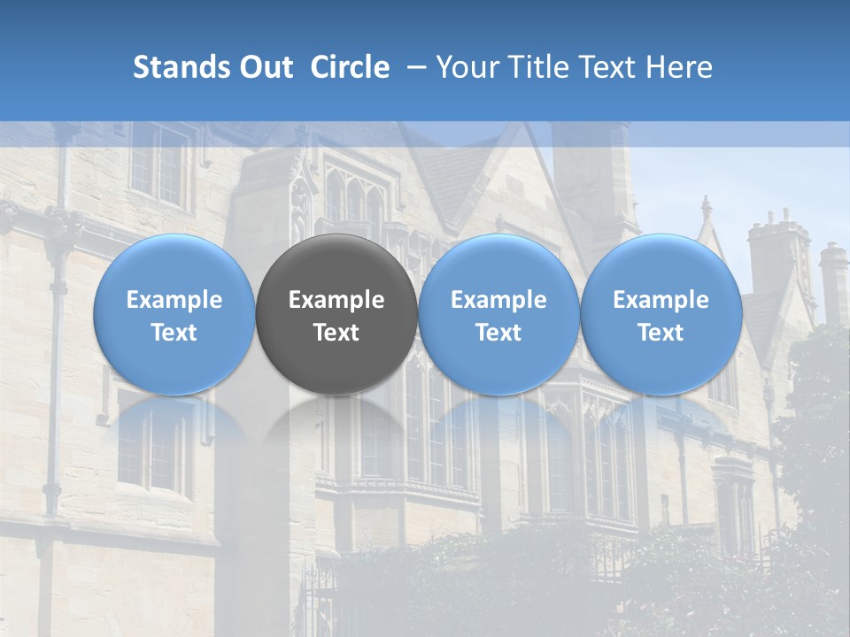 England, Oxford PowerPoint Template
