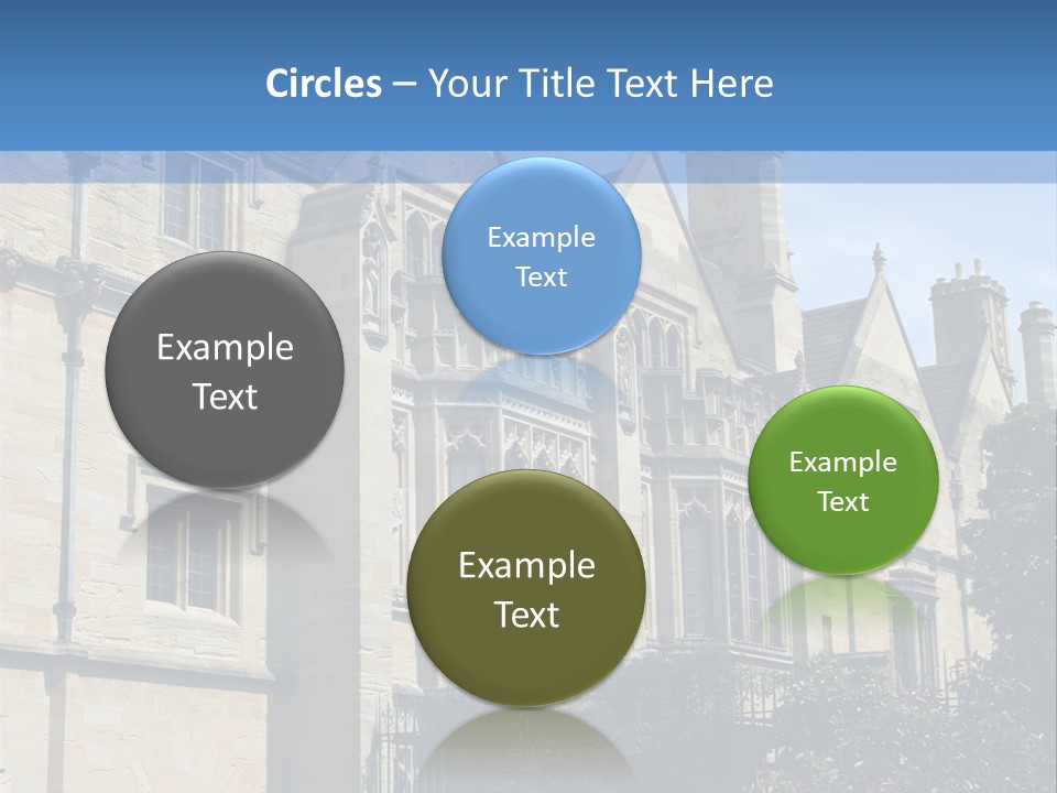 England, Oxford PowerPoint Template